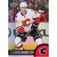 4 Dougie Hamilton Base Set 2017-18 Tim Hortons UD Upper Deck